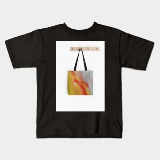 Swirly Tote Kids T-Shirt